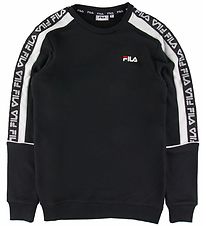 Fila Sweat-shirt - Teom Crew - Noir/Blanc