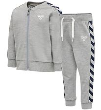 Hummel Ensemble de Jogging - HMLBille - Gris Chin