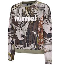 Hummel Teens Sweatshirt - hmlFilli - Roze Camo