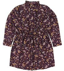 Soft Gallery Dress - Electa - Purple w. Flowers