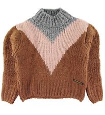 Finger In The Nose Jumper - Wool/Acrylic - Vanity - Walnut
