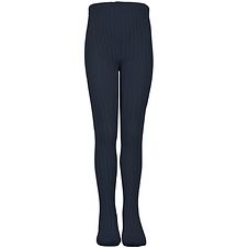 Melton Tights - Rib - Navy