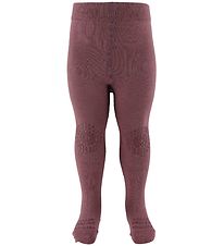 GoBabyGo Non-Slip Tights - Misty Plum