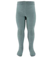 GoBabyGo Non-Slip Tights - Dusty Blue