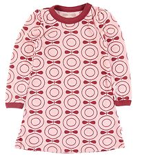 Katvig Dress - Wool - Rose w. Apples