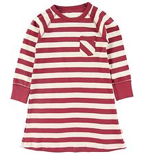 Katvig Dress - Red w. Stripes