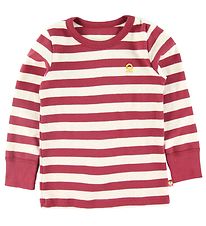 Katvig Long Sleeve Top - Red w. Stripes