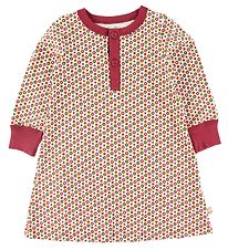 Katvig Chemise de Nuit - Rouge av. Pommes