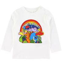 Stella McCartney Kids Pusero - Mik rjhdys - Valkoinen