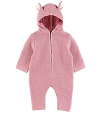 Stella McCartney Kids Jumpsuit - Wool/Cotton - Horse - Rose