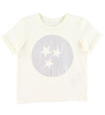 Stella McCartney Kids T-paita - Stella Holographic - Valkoinen