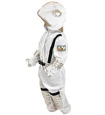 Den Goda Fen Maskeradklder - Astronaut - Vit