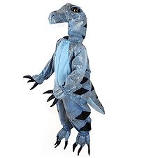 Den Goda Fen Costume - Dinosaur - Blue