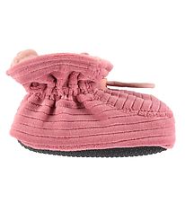 Melton Krabbelschuhe - Velours - Rosa