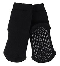 Melton Chaussettes - C'est parti - Noir av. Antidrapant