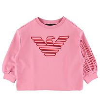 Emporio Armani Peysa - Bleikt M. Lógó