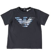 Emporio Armani T-Shirt - Navy m. Logo