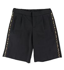 Fendi Shorts - Black w. Logo