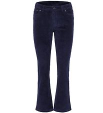 The New Pantalon en Velours Ctel - Cordon vas - Black Iris