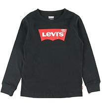 Levis Blouse - Batwing - Black w. Logo