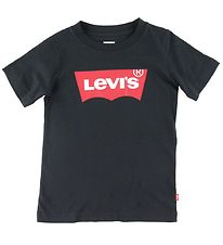 Levis T-Shirt - Chauve-souris - Noir av. Logo
