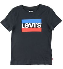 Levis T-Shirt - Noir av. Logo
