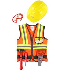Great Pretenders Costume - Construction Worker - Orange