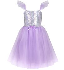 Great Pretenders Costumes - Robe av. Paillettes - Violet