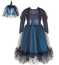 Great Pretenders Costume - Luna The Midnight Witch - Blue/Black