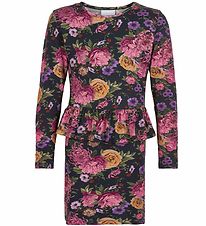 The New Kleid - Flower - Schwarz m. Blumen