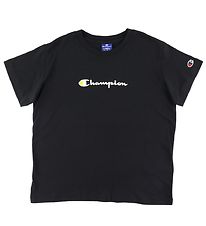 Champion Fashion T-shirt - Black w. logo