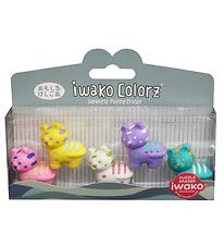 Iwako Erasers - 5-pack - Tigers