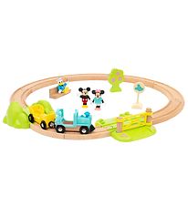 BRIO Ensemble de rails de train - 18 Parties - Mickey Mouse 3227