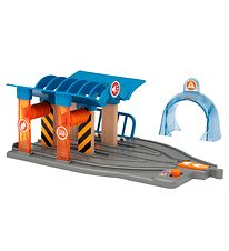 BRIO World Railway Service Station - 2 Parts - Smart Tech 33975