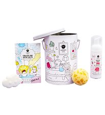 Nailmatic Bathing Set - Bucket w. Bathing Salt, Bathbomb and mor