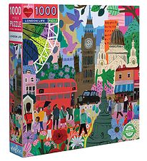 Eeboo Puzzle - 1000 Briques - London Life