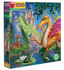 Eeboo Puzzel - 1000 Bakstenen - Wang Draak