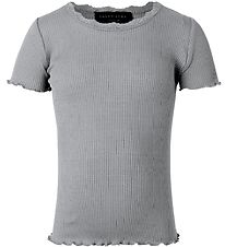 Rosemunde T-shirt - Silk/Cotton - Light Grey