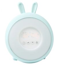Rabbit & Friends Alarm Clock w. Lights - 20x15x6 cm - Wake Up -