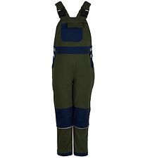 Minymo Work Overalls - Green/Navy