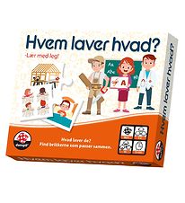 Danspil Spel - Vem gr vad?