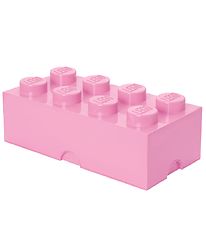 LEGO Storage Bote de rangement - 8 Boutons - 50x25x18 - Rose C