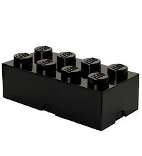 LEGO Storage Silytyslaatikko - 8 Silmukat - 50x25x18 - Musta