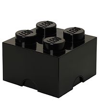 LEGO® Storage Storage Box - 4 Knobs - 25x25x18 - Black
