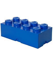 LEGO Storage Bote de rangement - 8 Boutons - 50x25x18 - Bleu