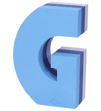 bObles Tumbling Letter - G - Multi Blue/Purple