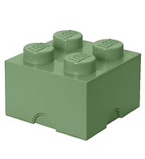 LEGO Storage Bote de rangement - 4 Boutons - 25x25x18 - Cendr