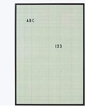 Design Letters Message Board - A2 - Green
