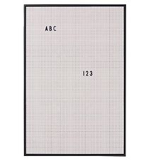 Design Letters Blackboard - A2 - Grey