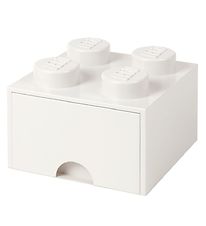 LEGO® Storage Storage Drawer - 4 Knobs - 25x25x18 - White